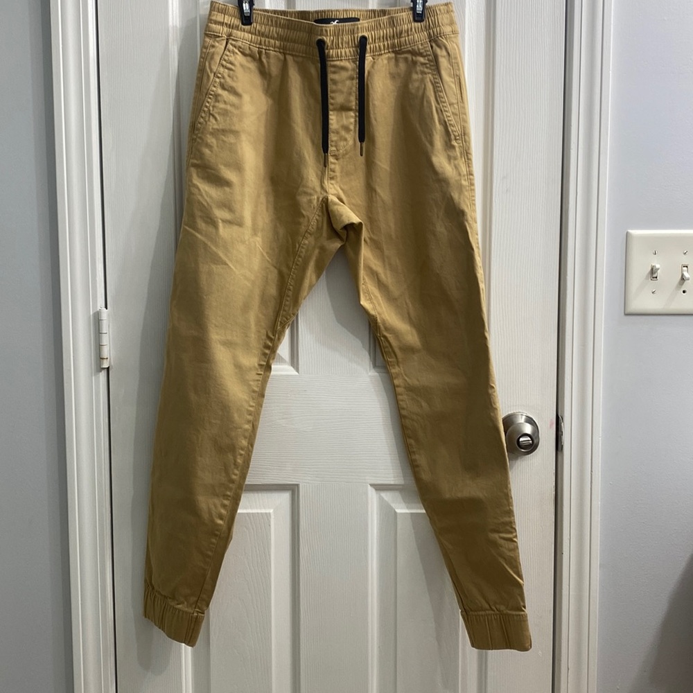 Hollister mens size small jogger pans